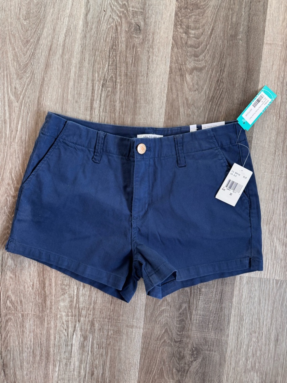 STS Blue Navy Chino Bermuda Shorts